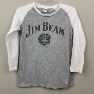 Jim Beam raglan shirt